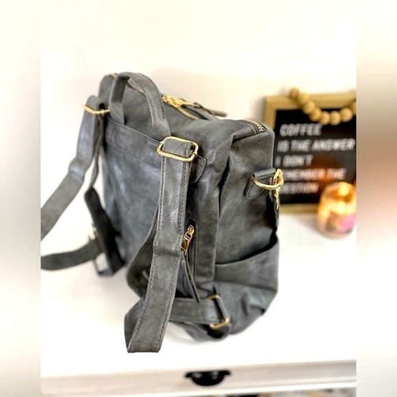 Brand NEW Camden Convertible Backpack in Grey🖤 - Picture 3 of 14